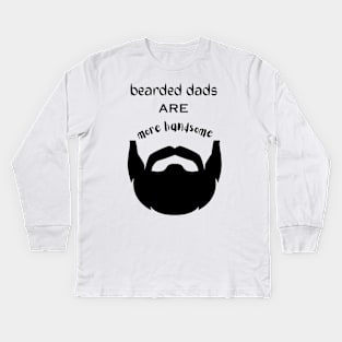 BEARDY DADDY Kids Long Sleeve T-Shirt